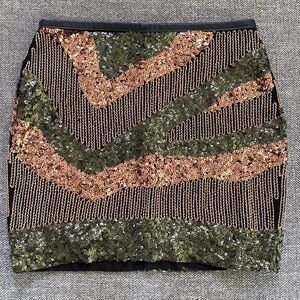 Women’s H&M sequin mini skirt